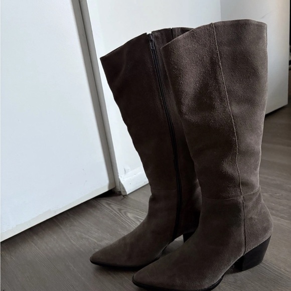 Matisse Brown Suede Boots 8.5 Pre Owned - Picture 5 of 9